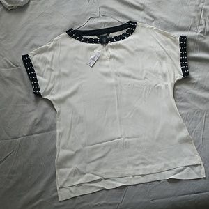 White House Black Market Short Sleeve Shirt